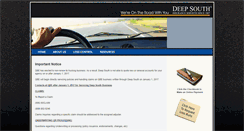 Desktop Screenshot of deep-south.com